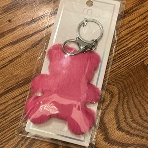 Fuzzy Bear Keychain
